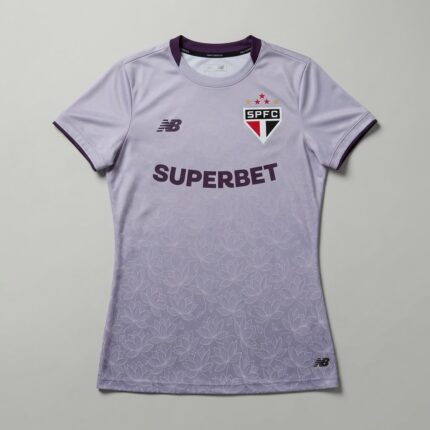 São Paulo camisa feminina edição especial lilás